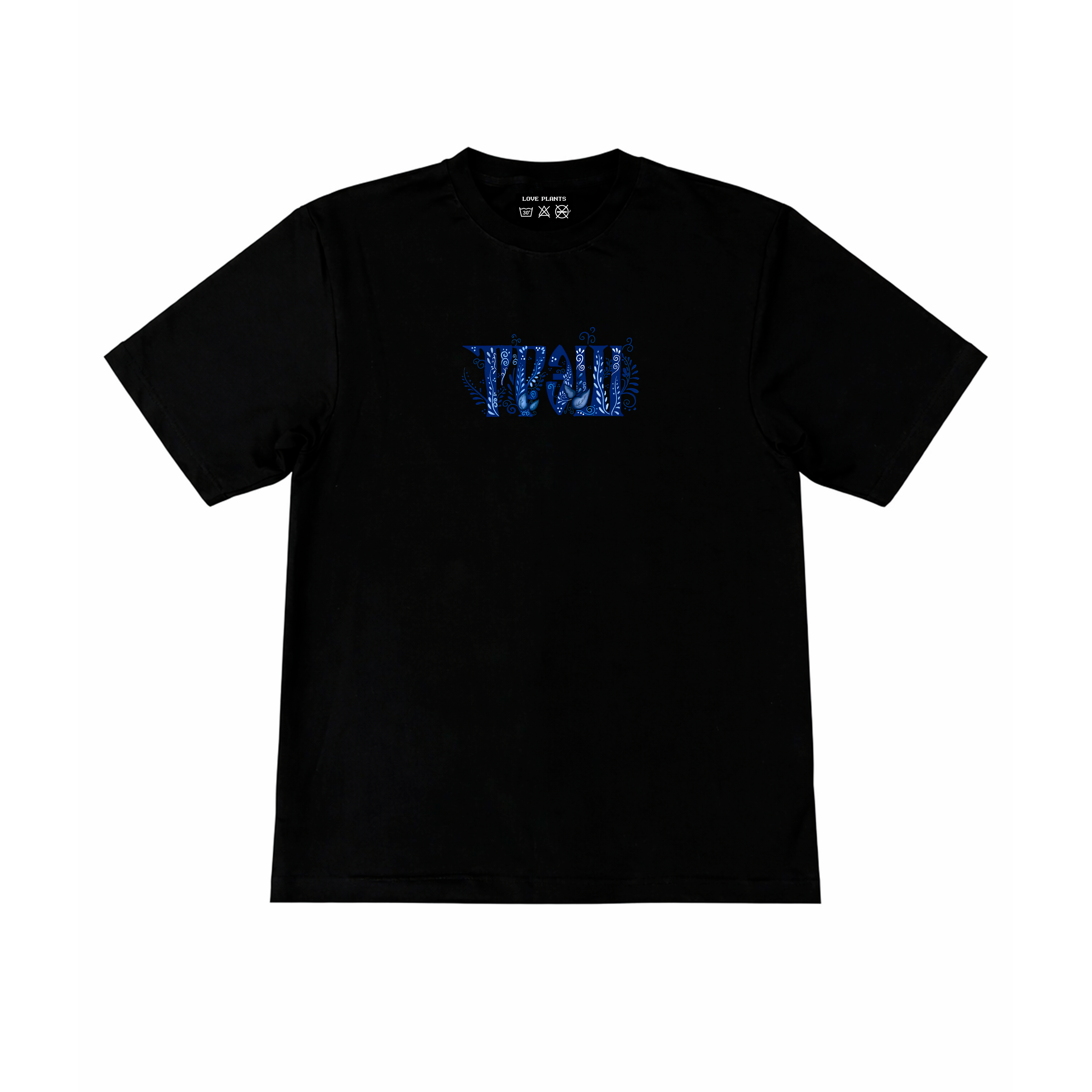 футболка треш черная